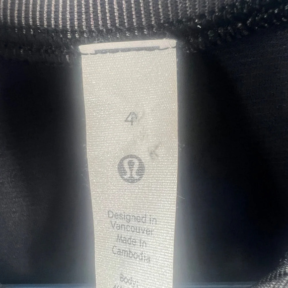 Lululemon Two-Tone Ribbed Running half Zip - Picture 7 of 8